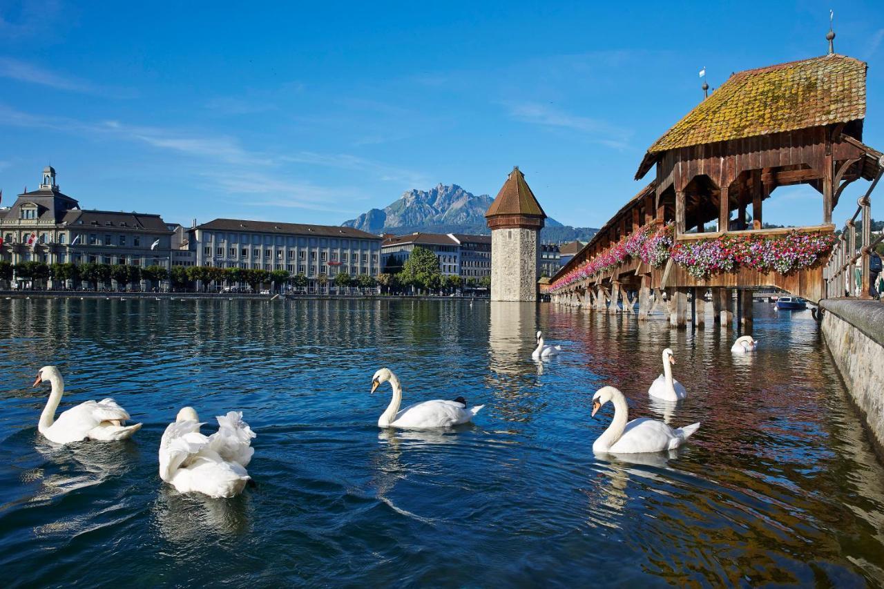 Hotel Lestelle - Self Check-In Люцерн Экстерьер фото